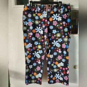 Floral Capri pants